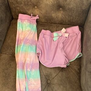 Shorts and pants unicorn pajamas